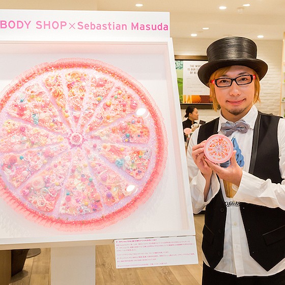 THE BODY SHOP と増田セバスチャン氏とのスペシャルコラボレーション始まる。