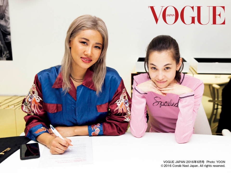 『VOGUE JAPAN』6月号のインタビュー連載「1-on-1 with YOON」にモデルの水原希子さんが登場！