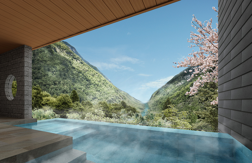 露天風呂が全客室に！箱根湯本のホテル「はつはな」がリニューアルオープン。エコな取り組みにも注目