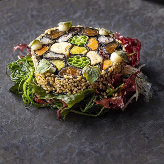 「RED U-35 2025」でブロンズエッグを受賞したサステナブルメニュー