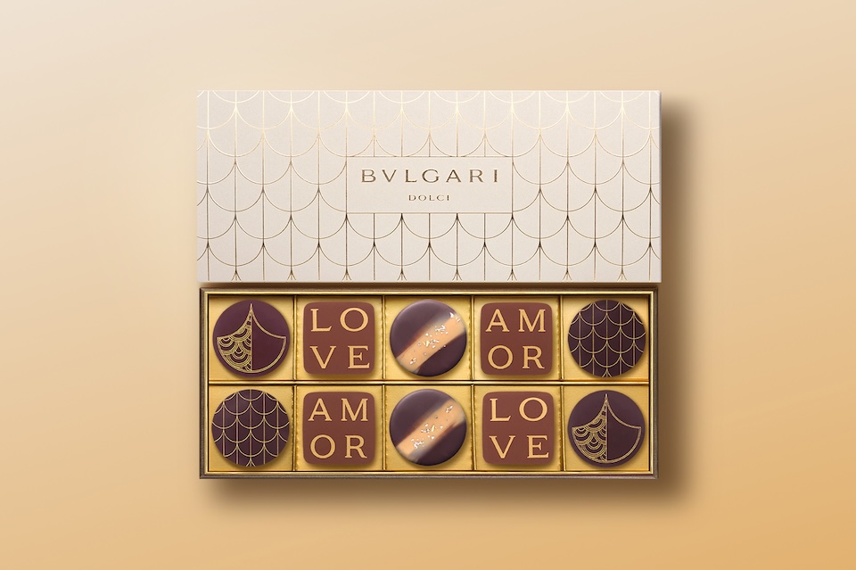 ブルガリ ドルチが、“Flavors of Love”を体現したチョコレートで、今年のバレンタインを演出。